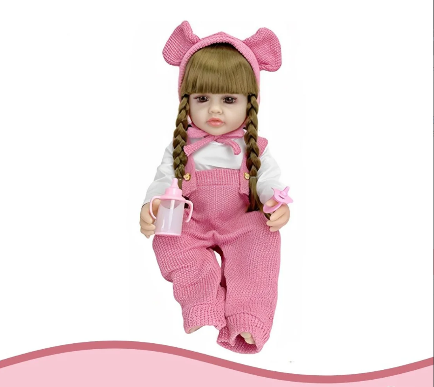 60cm Premium Silicon Reborn Baby Doll With Music