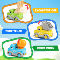 17Pcs Kids Dinosaur Train track Set With Smoke