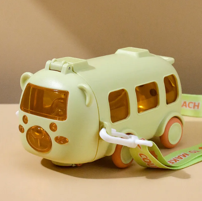 500ml Premium Cute Bus Design Kids Water Bottle