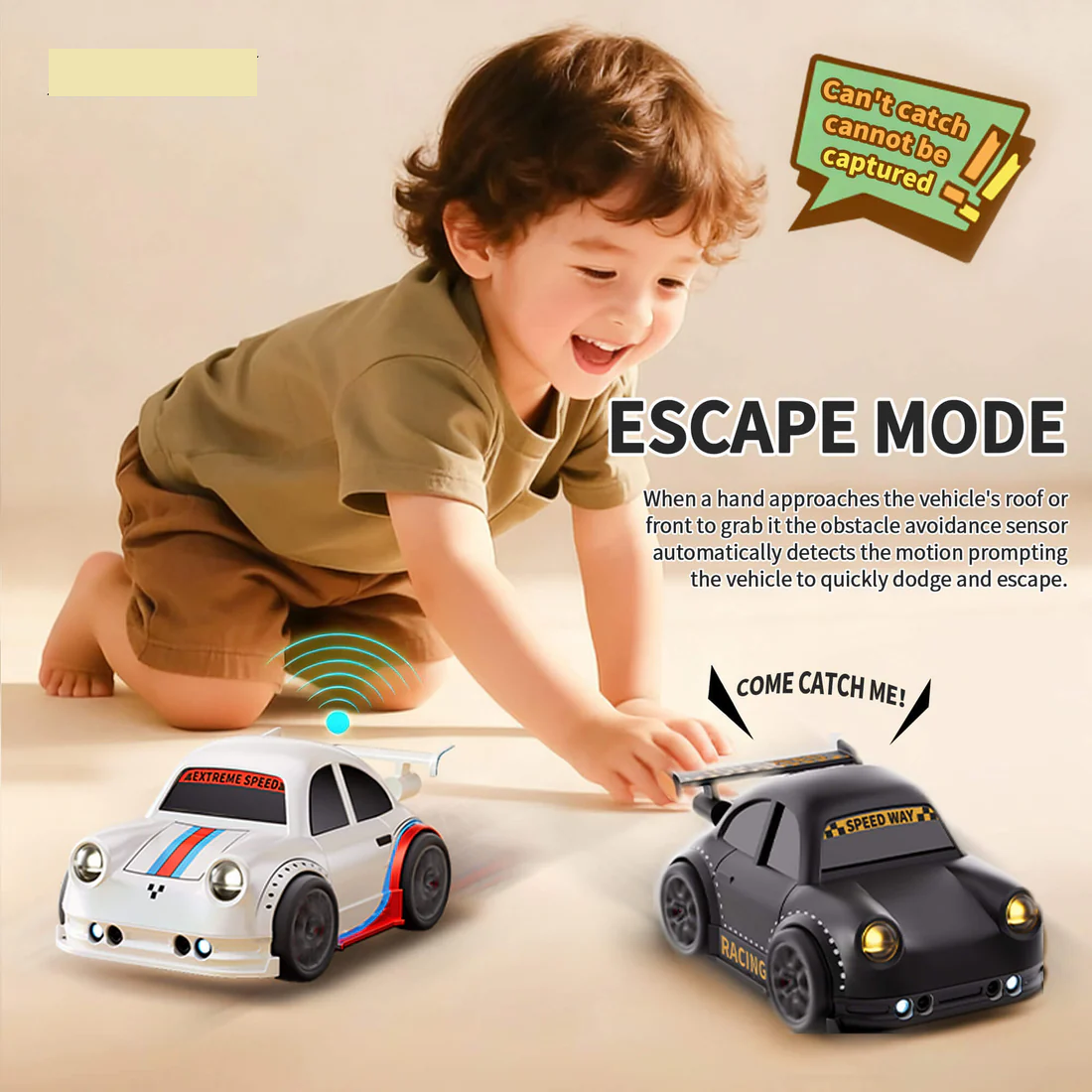 2.4GHz Electric Remote & Induction Controlled Mini Drift Car