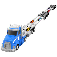 2in1 Kids Ejection Foldable Truck Track Set - 2Pcs Cars