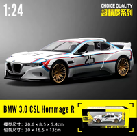 1:24 Diecast BMW 3.0 CSL Hommage R Licensed Model Car