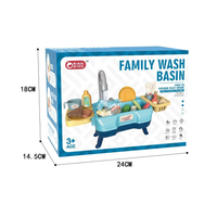 Kids Pretend Circulation Pumping Water Wash Basin