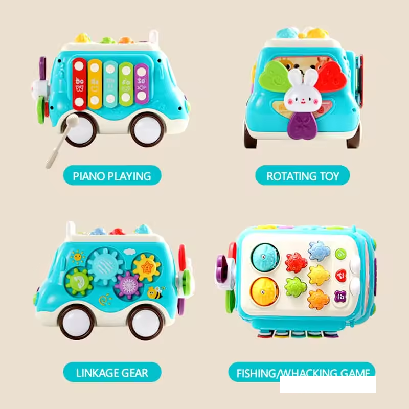 6in1 Multi-functional Baby Activity Car