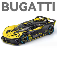 1:24 Diecast Bugatti Bolide Model Car With Smoke