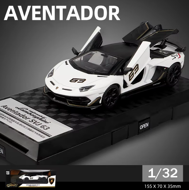 1:32 Diecast Lamborghini Aventador SVJ 63 Official Licensed Model
