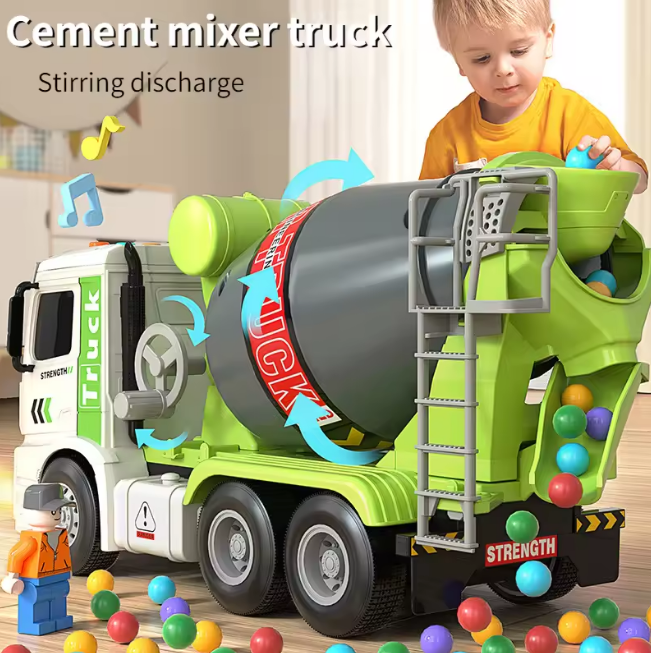 Inertial Cement Mixing Truck With Light & Music
