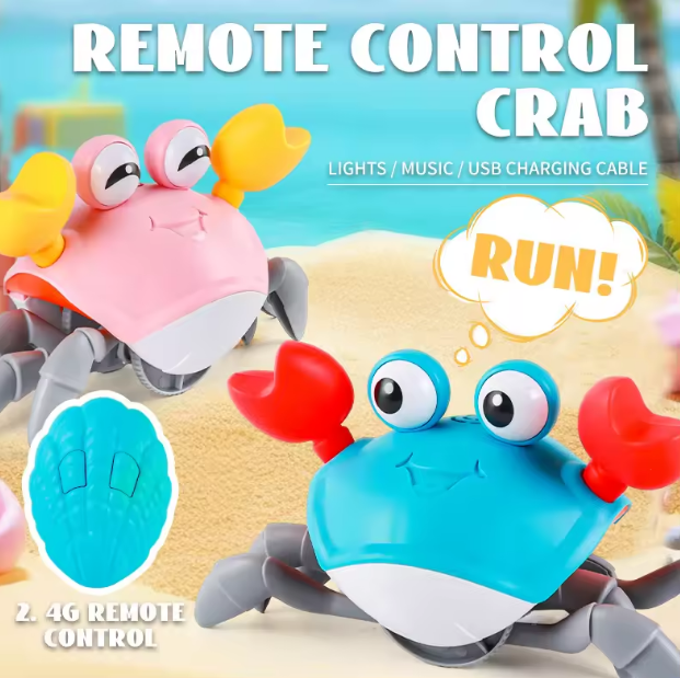 2.4GHz Remote Control Cute Crab With Light & Sound