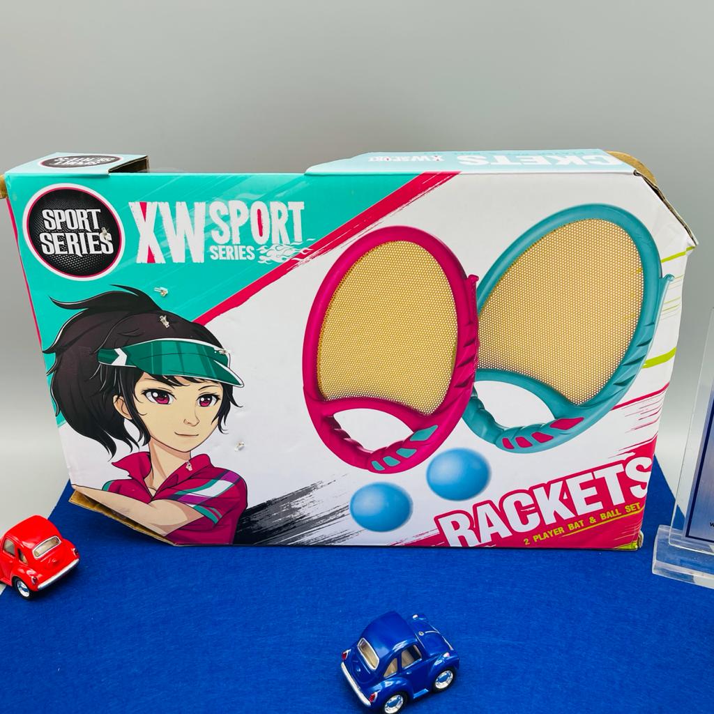 Sport Series Rackets with Foam Balls