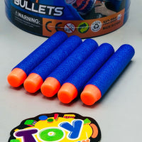 65Pcs EVA Soft Dart Bullets - Round Type