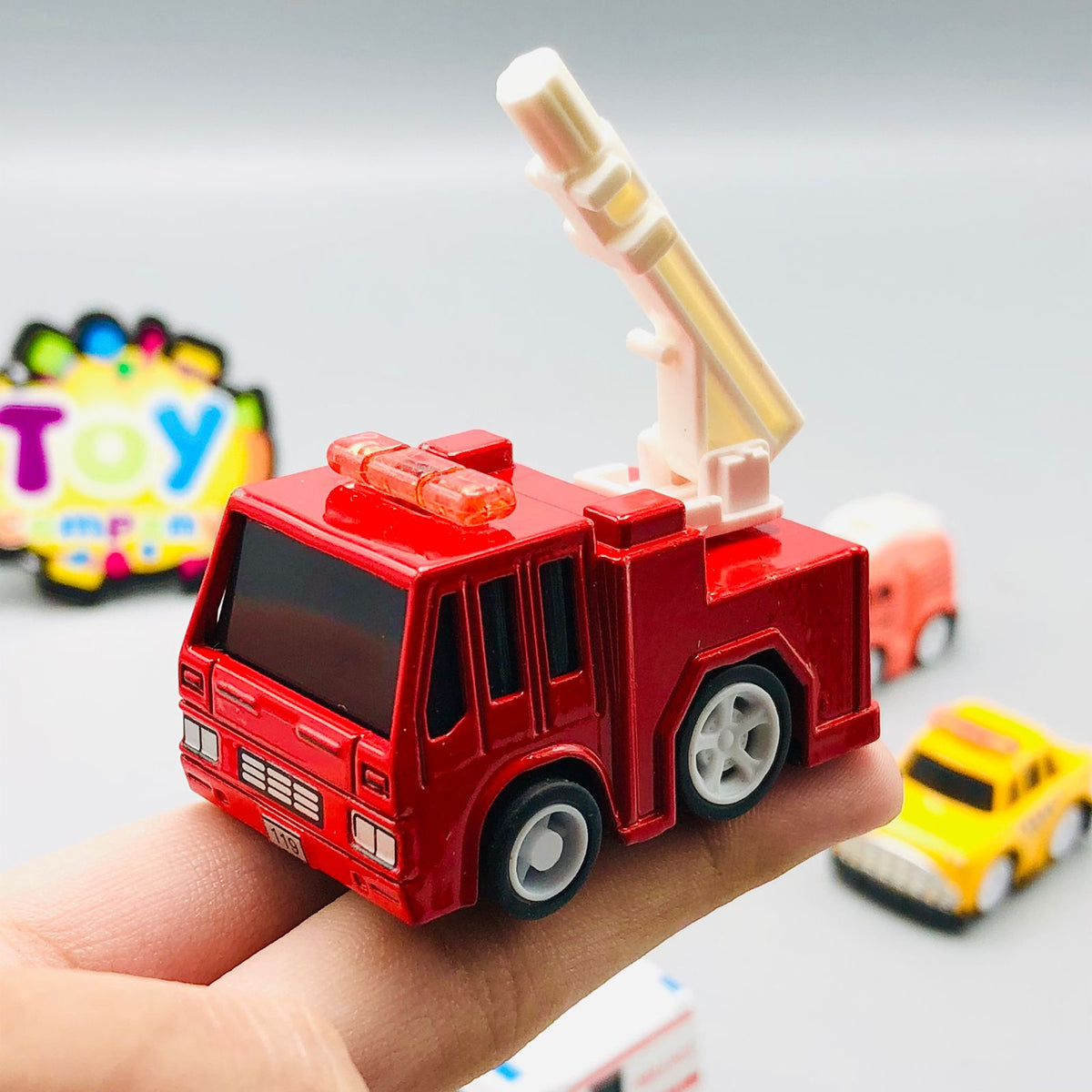 6Pcs Mini Alloy Pullback Cars - Assortment