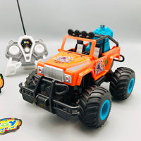 Remote Control Spray Off-Road Jeep With Headlights