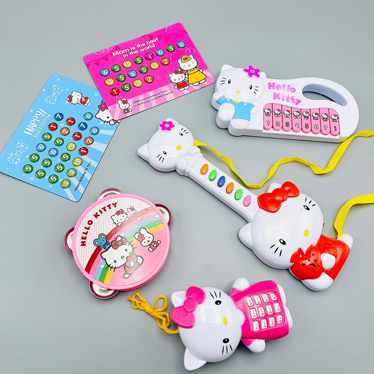 Hello Kitty 4 in 1 Musical Set