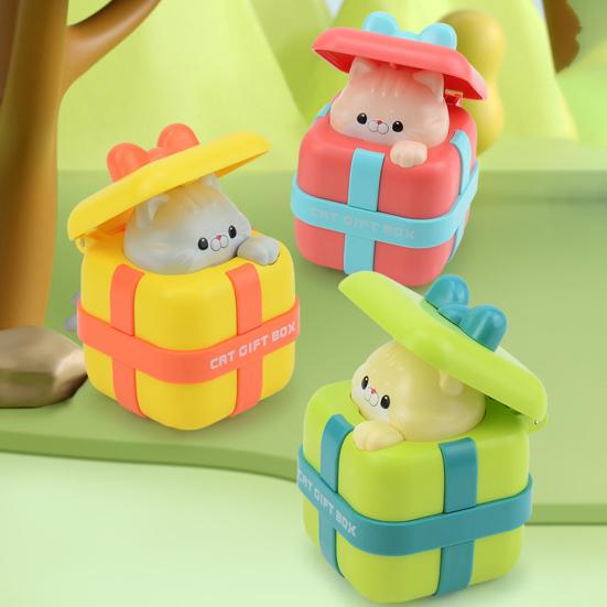 Press & Go Cute Kitty Gift Car - 1Pc