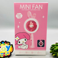 Rechargeable Mini My Melody Themed Three Speed Fan