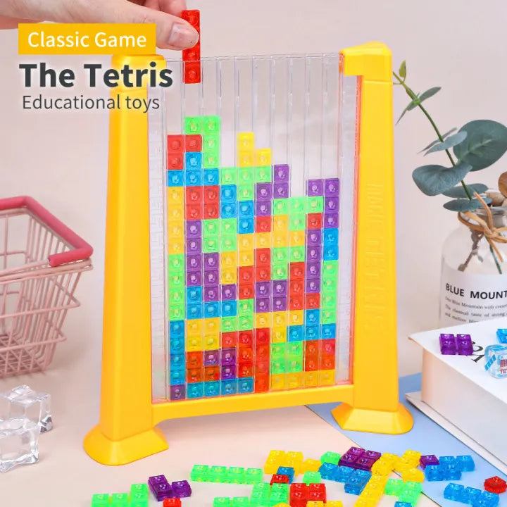 Transparent Magic Tetris Block Game