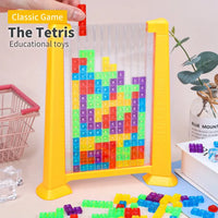 Transparent Magic Tetris Block Game