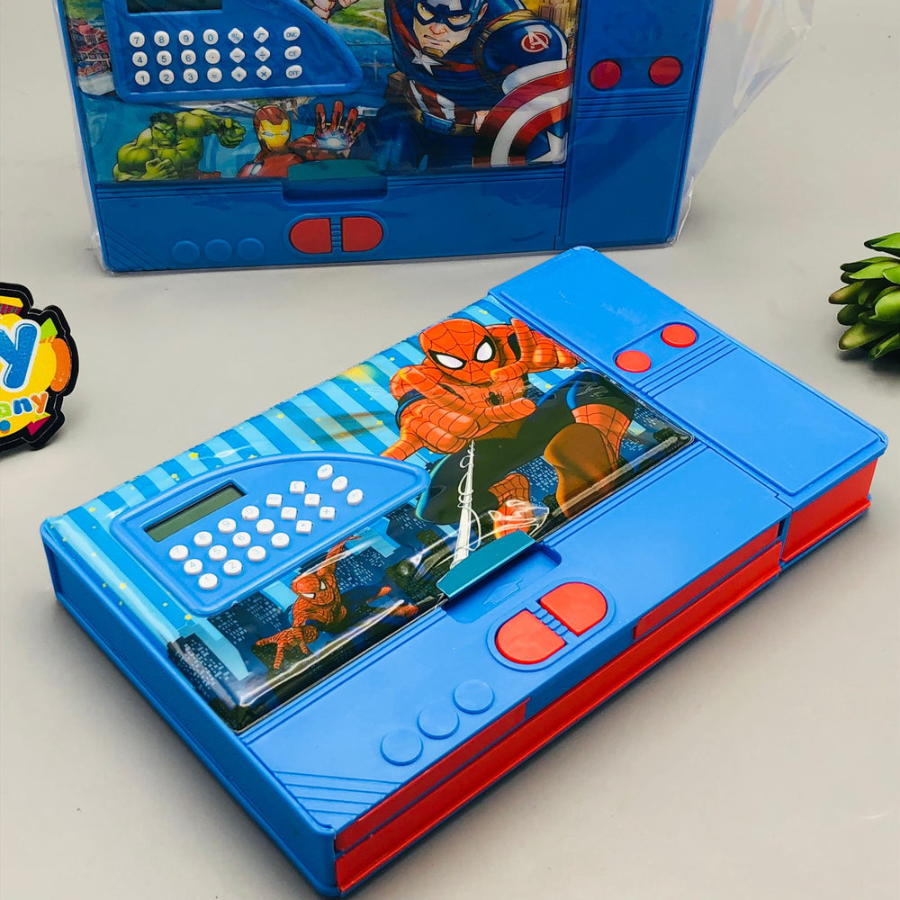 Jumbo Geometry Box With Calculator For Boys - Assortment