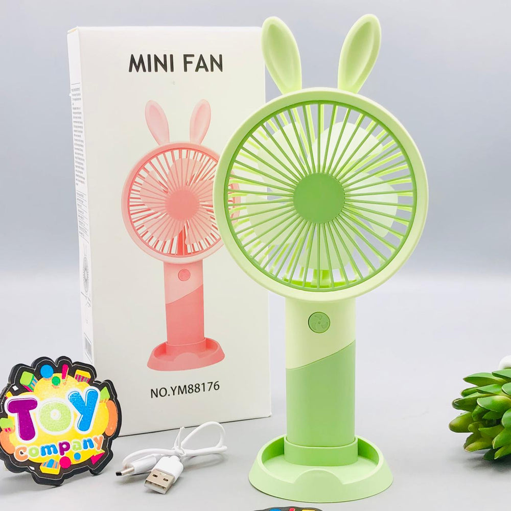 8* Inches Rechargeable Bunny Cooling Fan