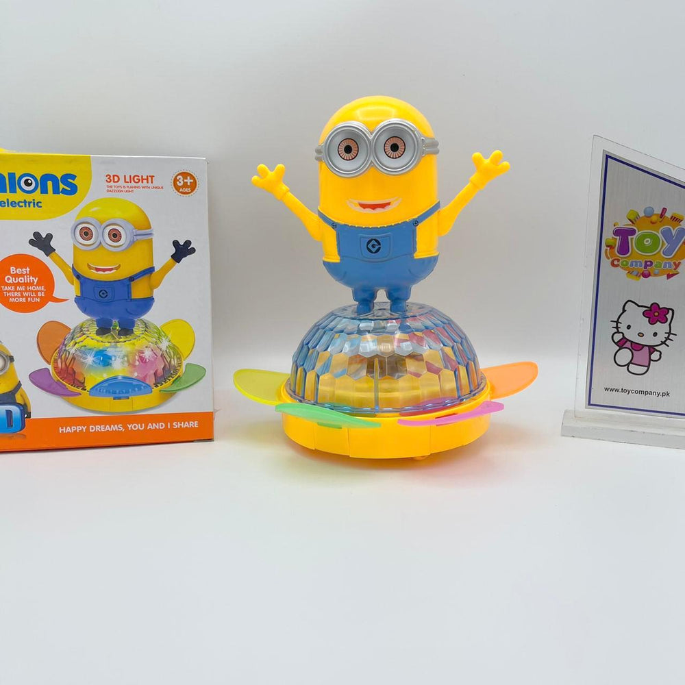 Minions - 3D Lights & Rotation