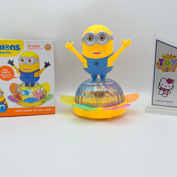 Minions - 3D Lights & Rotation