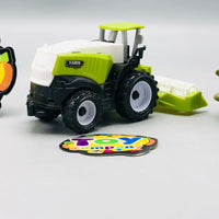 1Pc ABS Mini Farmer Harvester Truck