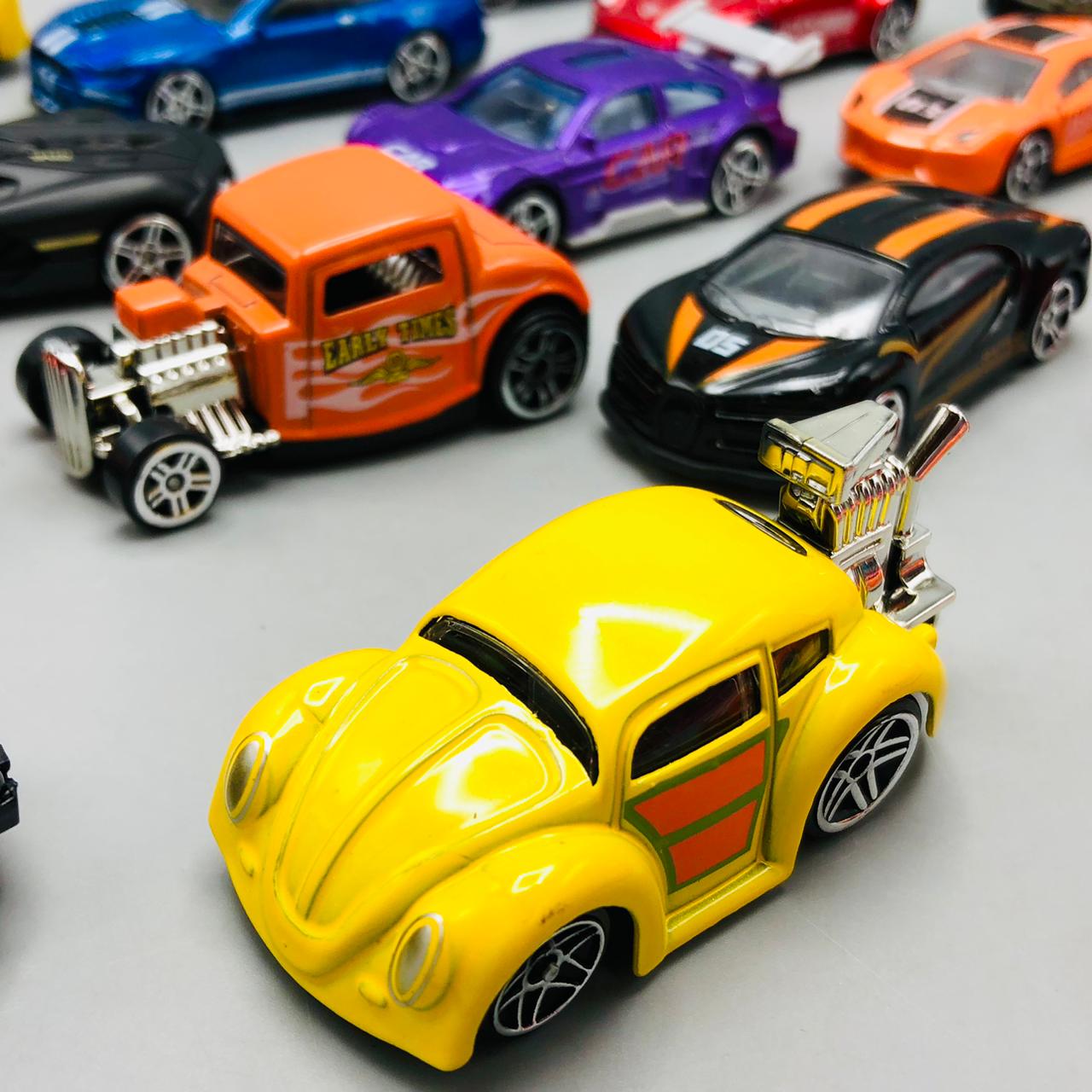 20Pcs Hot Wheels Diecast Mini Inertial Cars Set