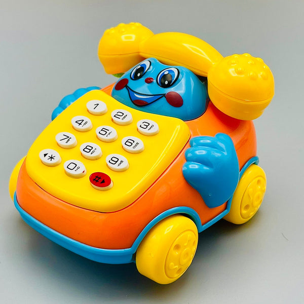 2 in 1 Musical Telephone Car