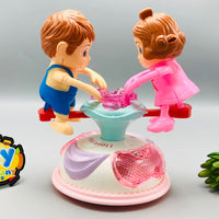 Thumbnail for Electric Musical Fairy Tale Swing Balance Toy With Lights