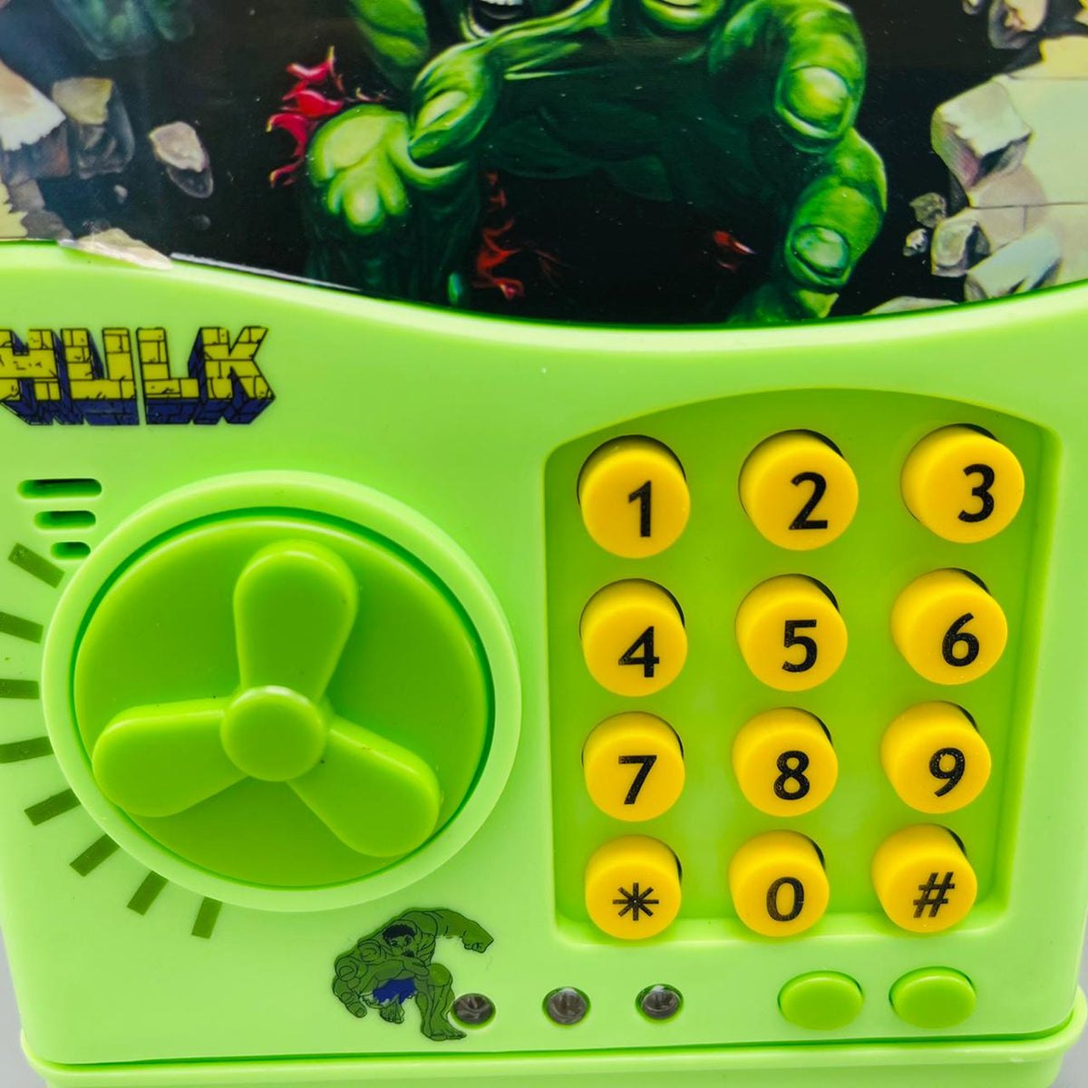 Piggy Bank Money Safe ATM - Hulk