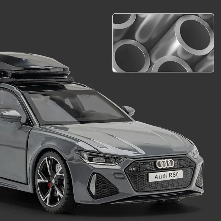 1:32 Diecast Metal Audi RS6 Model Car