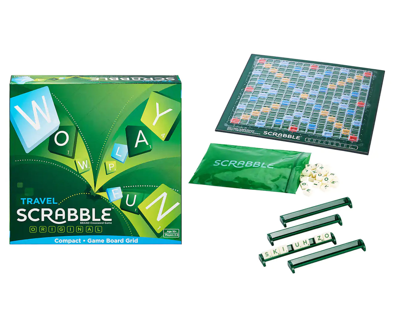 Travel Scrabble Compact Board Game