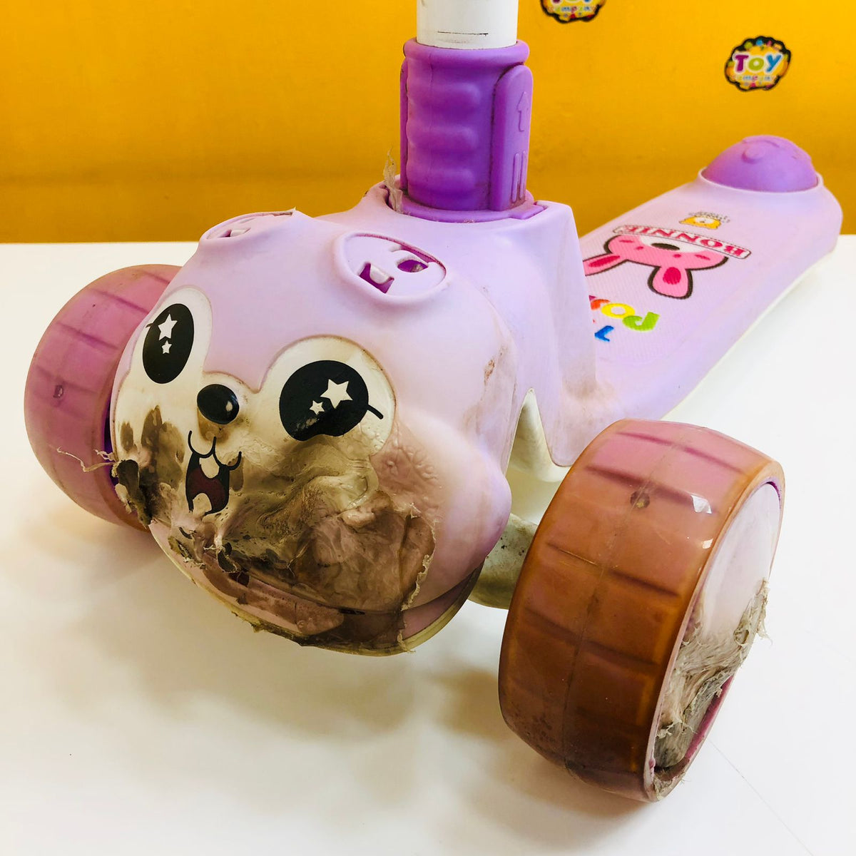 Bunny Kids Scooter Without Handle - Major Fault
