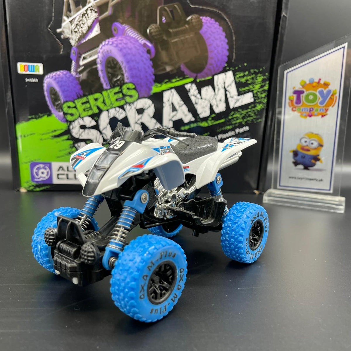 Alloy Metal Scrawl Series 4 x 4 Climbing Car