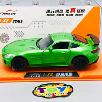 1:32 Diecast Mercedes AMG GT With Acrylic Display Box - Green