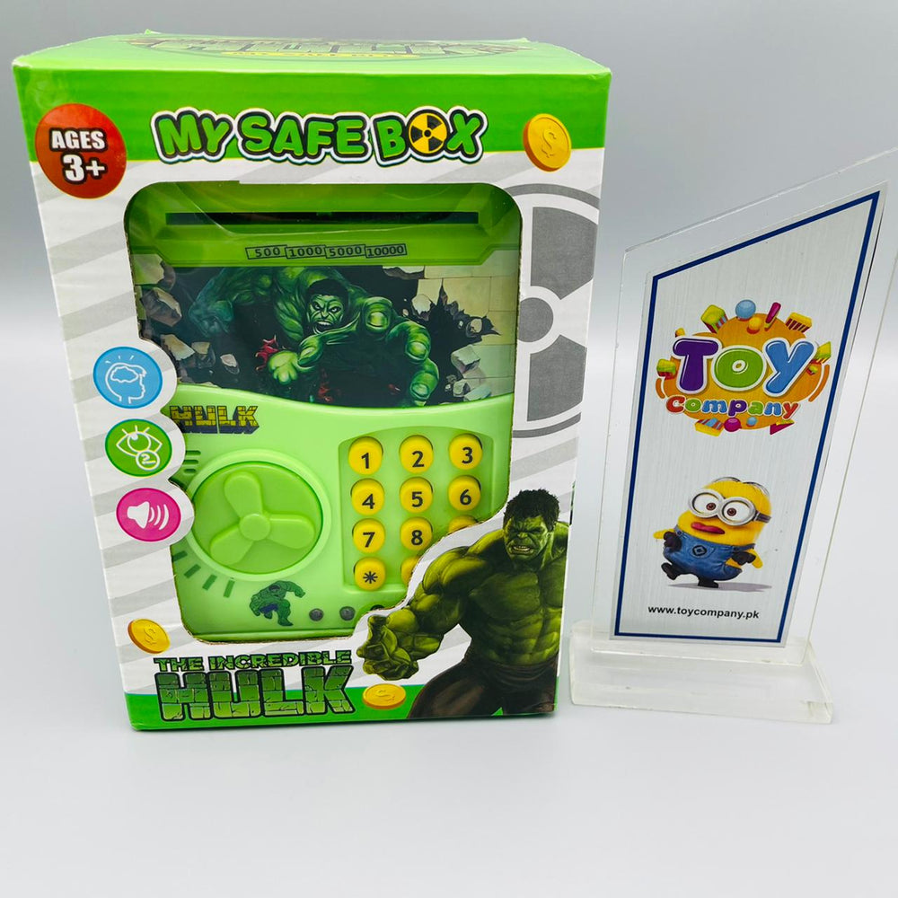 Piggy Bank Money Safe ATM - Hulk