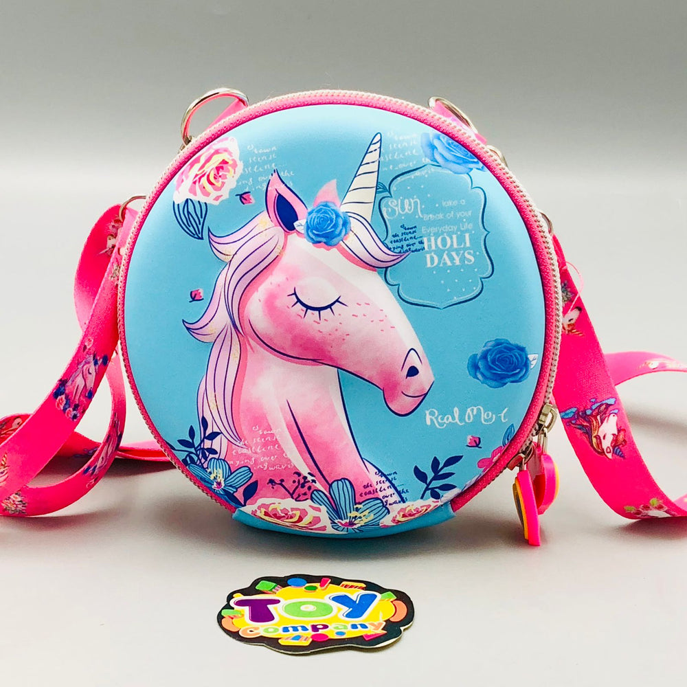1Pc Premium Quality 3D Design Unicorn Mini Purse