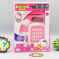 Premium Quality Hello Kitty Piggy Bank ATM with Finger Print