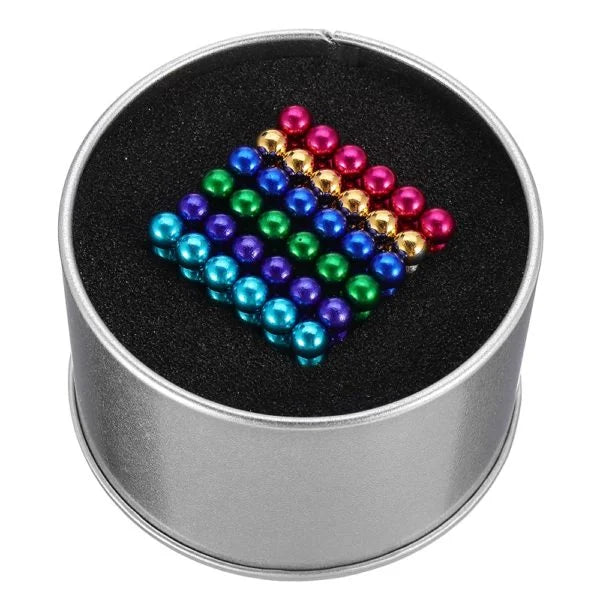 216Pcs Colorful Magnetic Bucky Balls With Storage Box