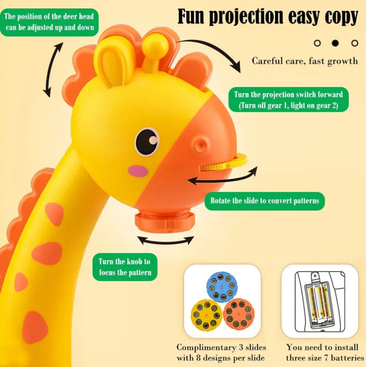 2in1 Multi-functional Projection Doodle Table