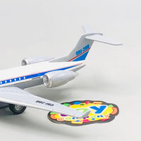 1Pc Diecast Mini Pullback Airplane Model