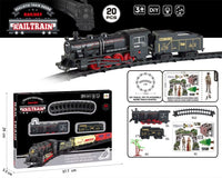 Electric Railway Train Track Set
