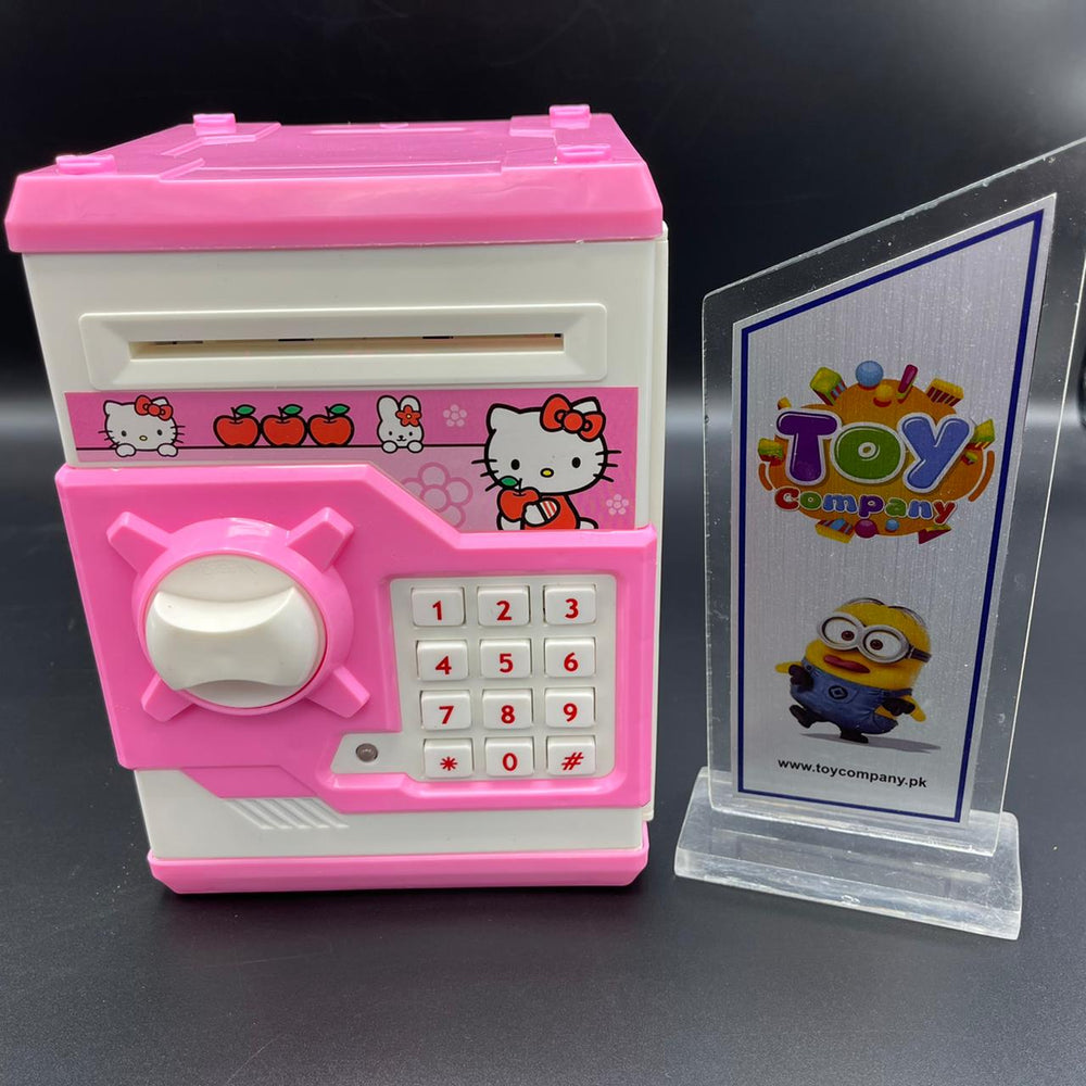 Piggy Bank Money Safe ATM - Hello Kitty
