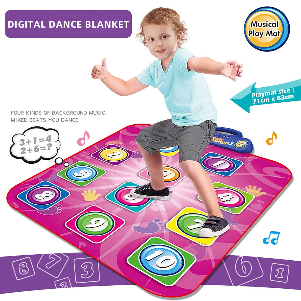 Dancing Challenge Number Mat
