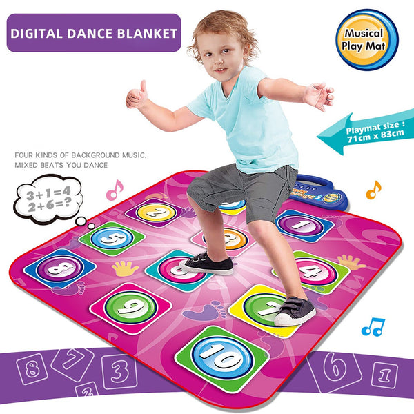 Dancing Challenge Number Mat