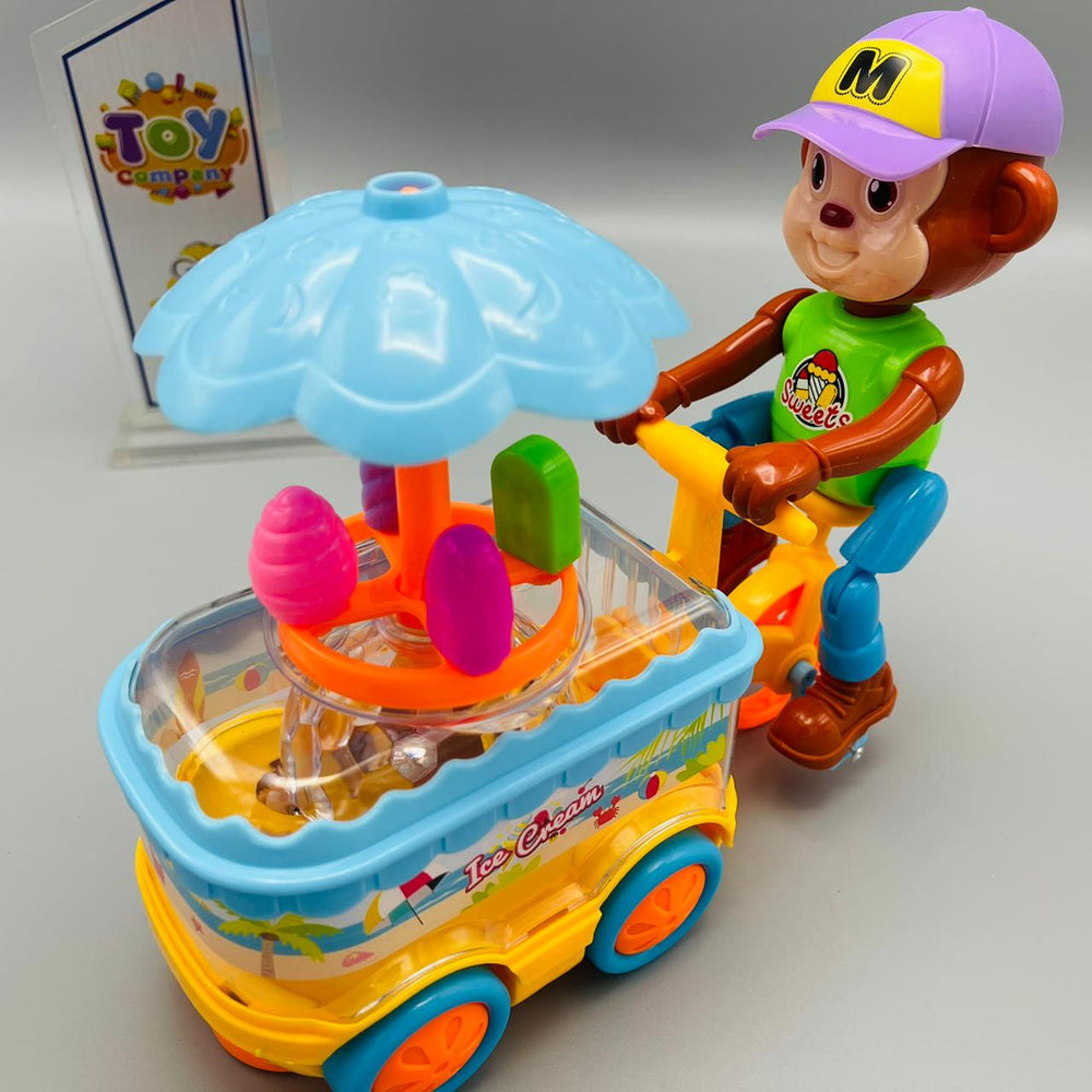 Monkey Ice Cream Bicycle