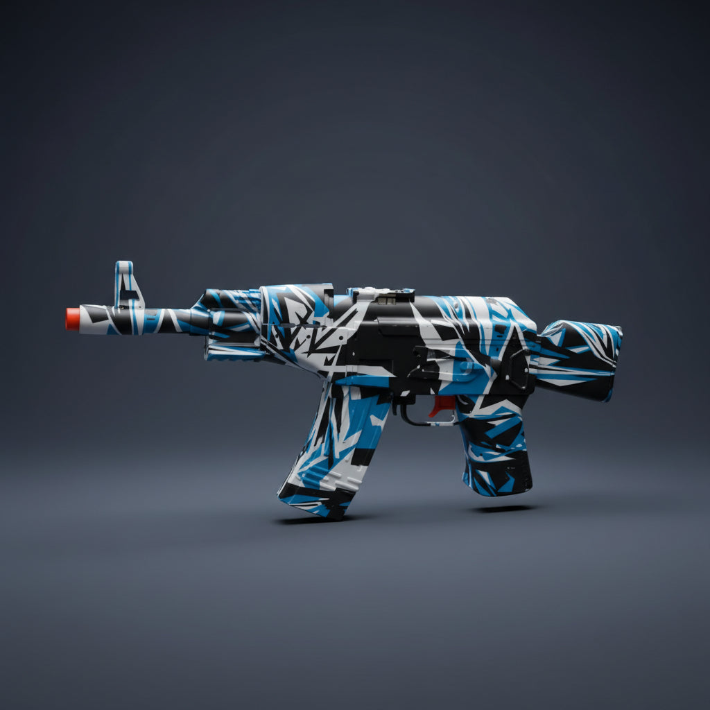 Rechargeable AK47 Gel Blaster Shooting Rifle