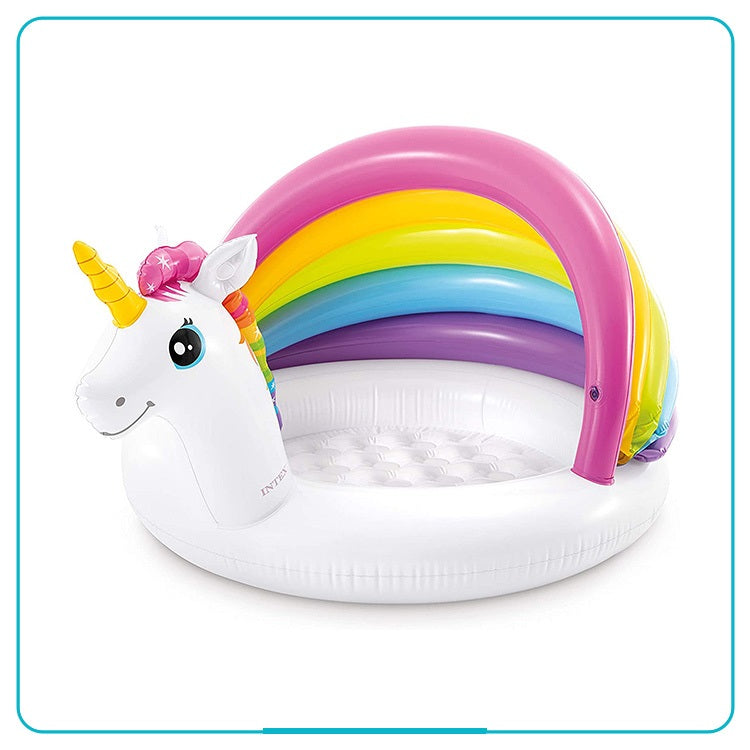 INTEX Unicorn Baby Swimming Pool 27.2" x 40.2" x 50.0"