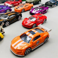 20Pcs Hot Wheels Diecast Mini Inertial Cars Set