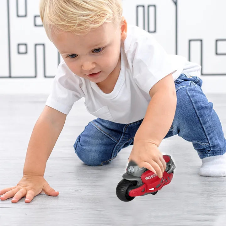 Mini ABS Inertial Motorcycle Toy - 1Pc